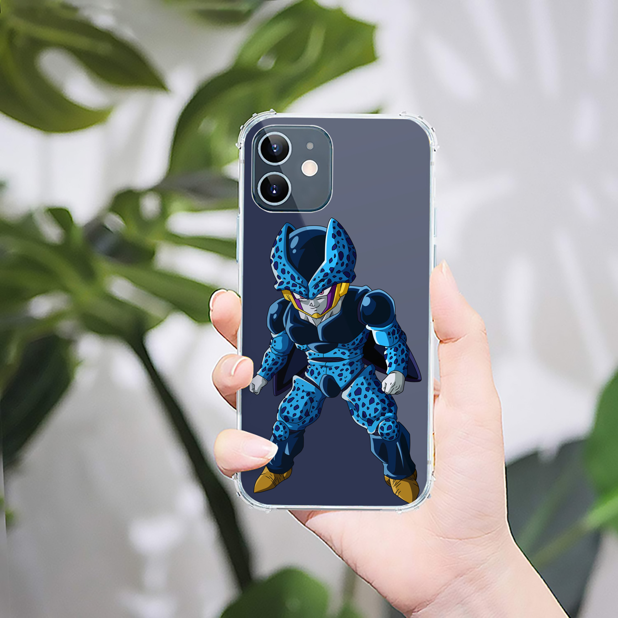 （画像用） ドラゴンボール セル DRAGON BALL Cell 【iPhone 12シリーズ対応】透明スマホケース（クリアソフトケース）